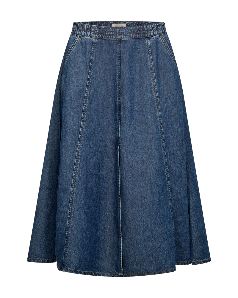 Milo niðurdeilur - Medium blue denim