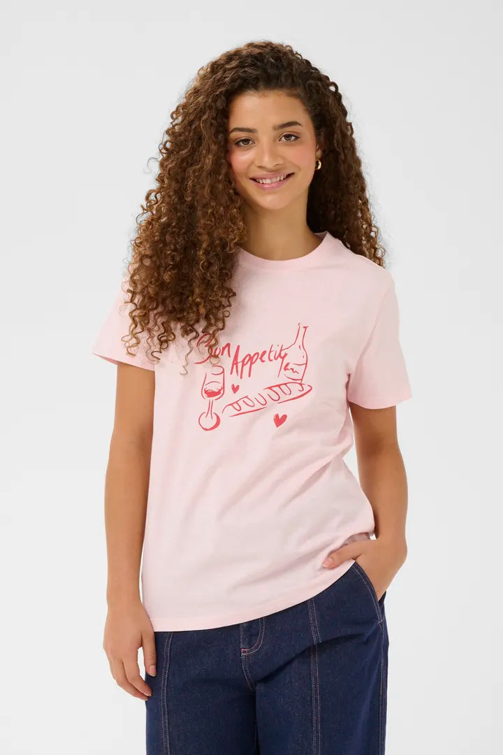 Pemilio T-Shirt - Barely Pink