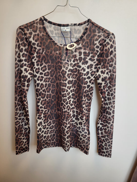 Esther mesh blusa