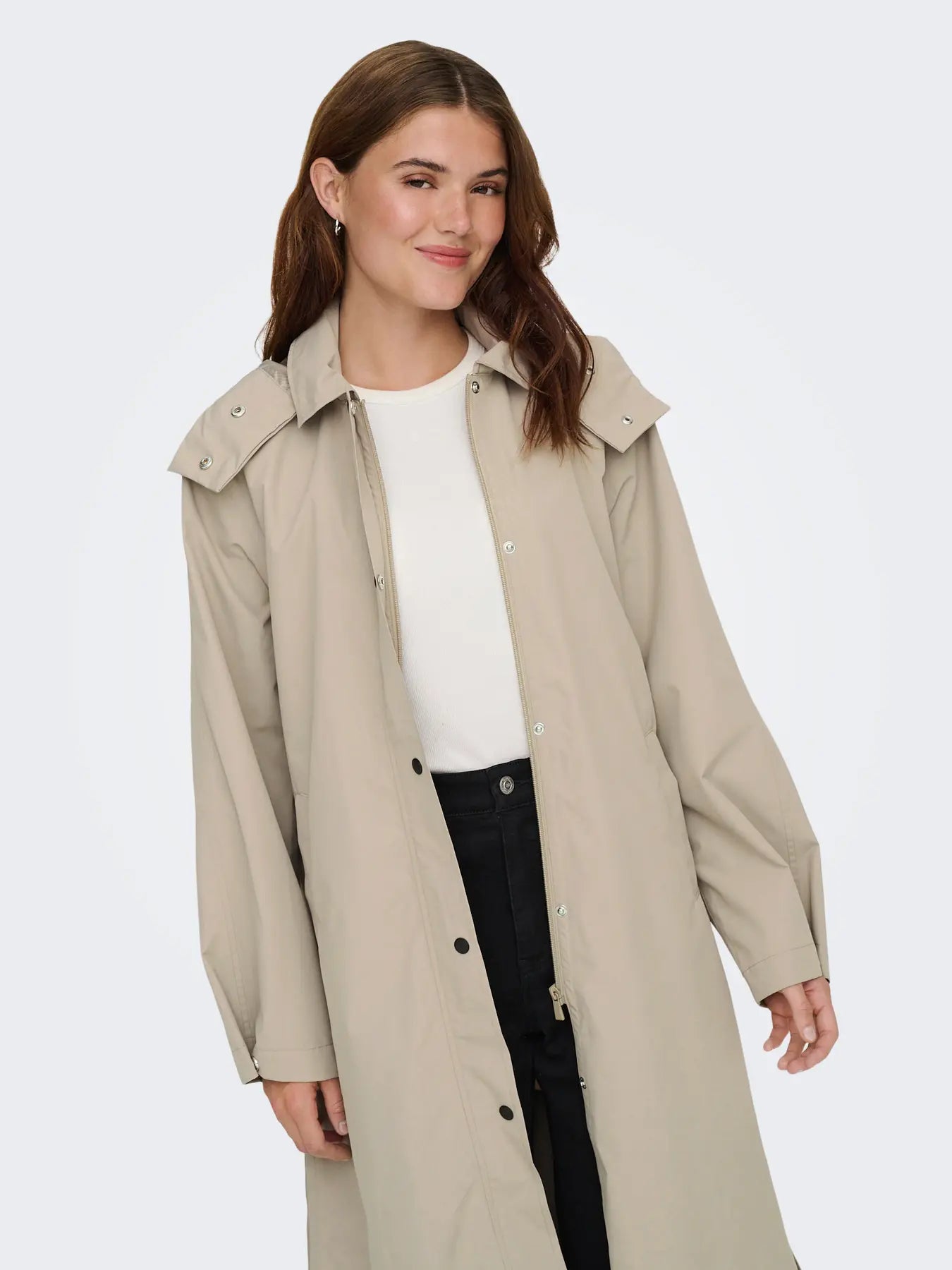 Sara regnjakki - Cobblestone