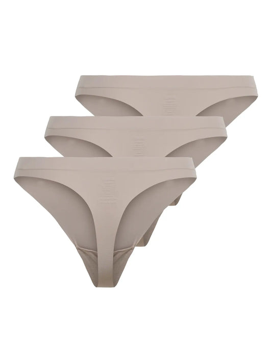 Tracy Seamless Thong 3-Pack - Ethereal