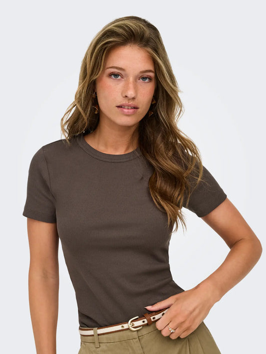 Val T-Shirt - Bracken Brún