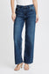 Vega HW Wide Jeans - Medium Blue Denim