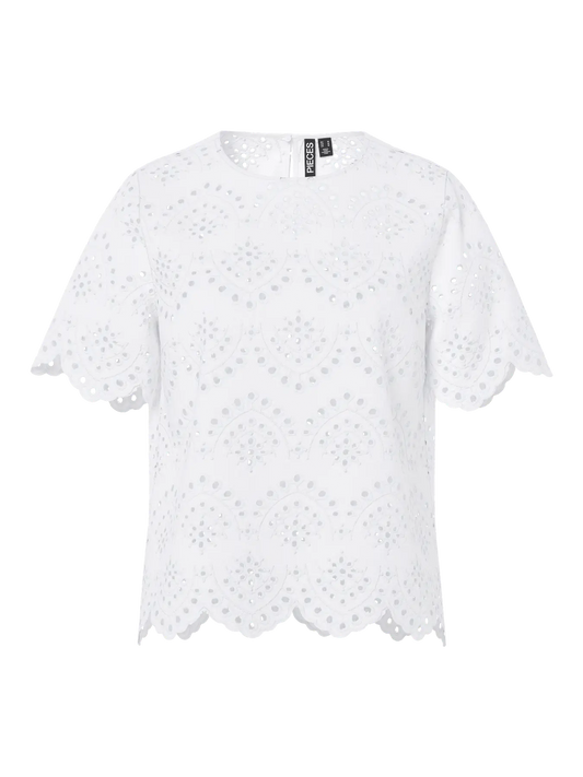 Vilde blusa - Bright white