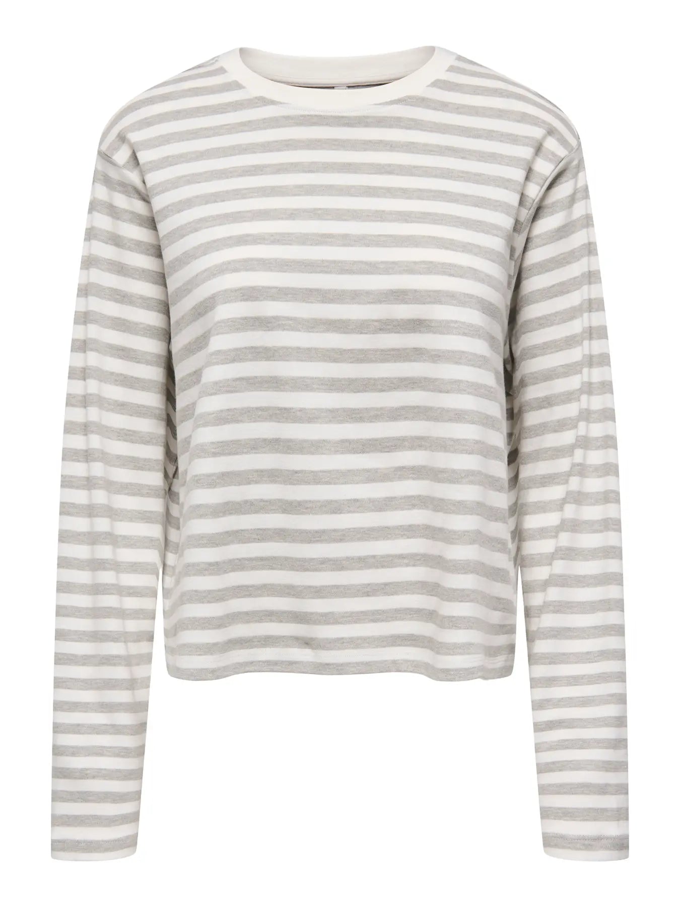 Carlina blus - Cloud dancer/Light grey